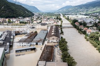 Les verts valaisans réagissent aux inondations de ces dernières semaines.